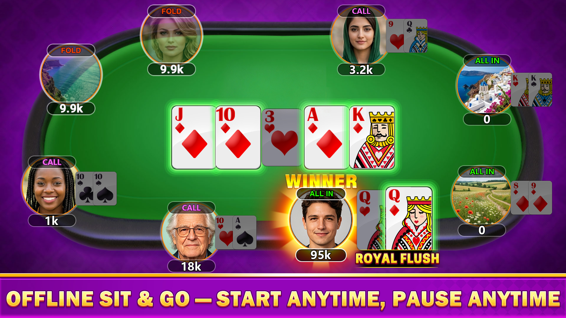Offline Poker screenshot 3