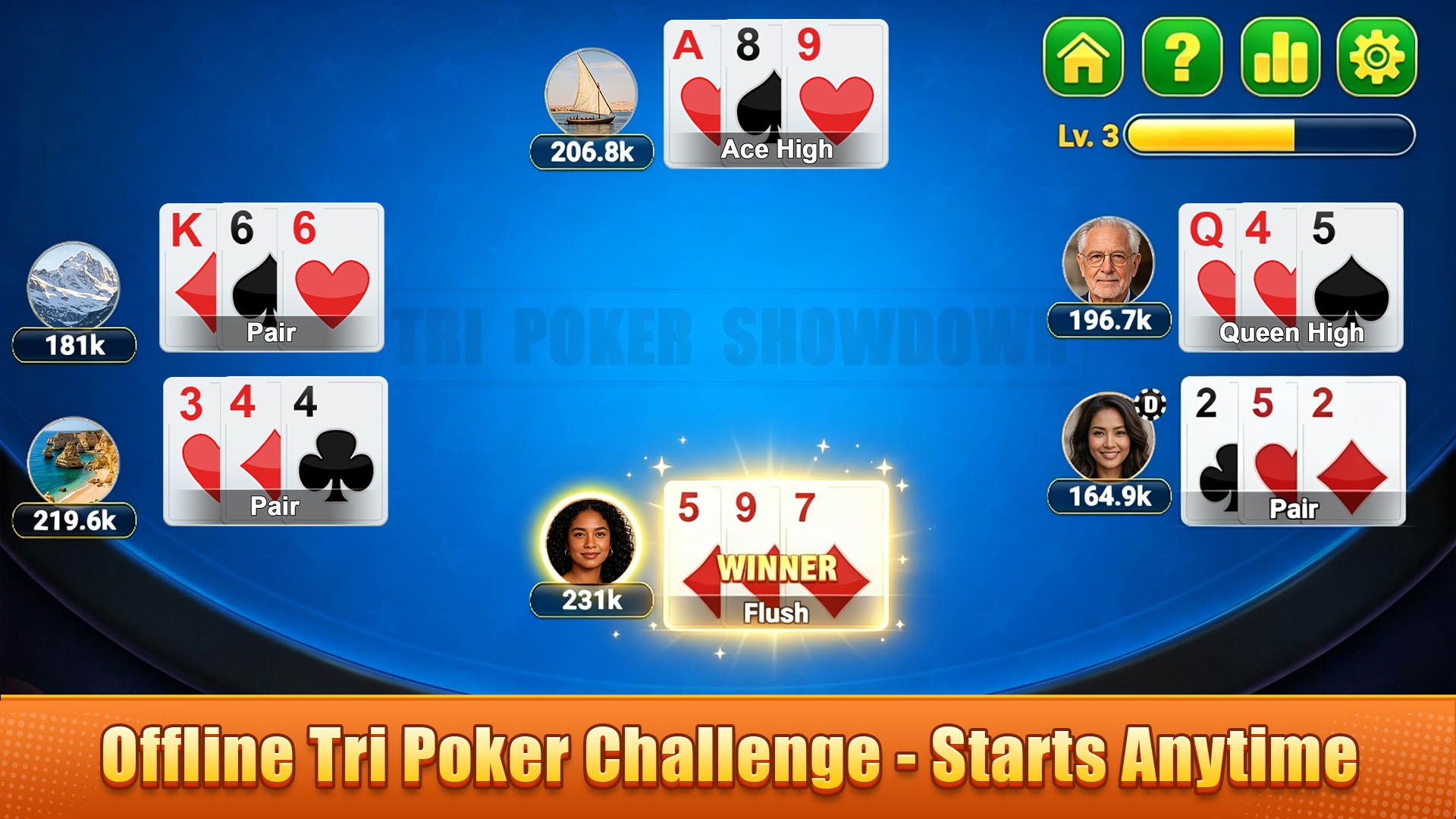 Tri Poker screenshot 4